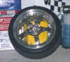 Same to left - 20 x 10 wheel and 285/30/20 tire