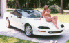 White Z with older sytle Corvette wheels