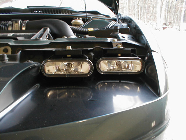 Headlights H4351 H4352 with 6000K Bulbs Fits Chevy Camaro 1993-1997