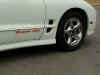 Red Trans Am decal on white